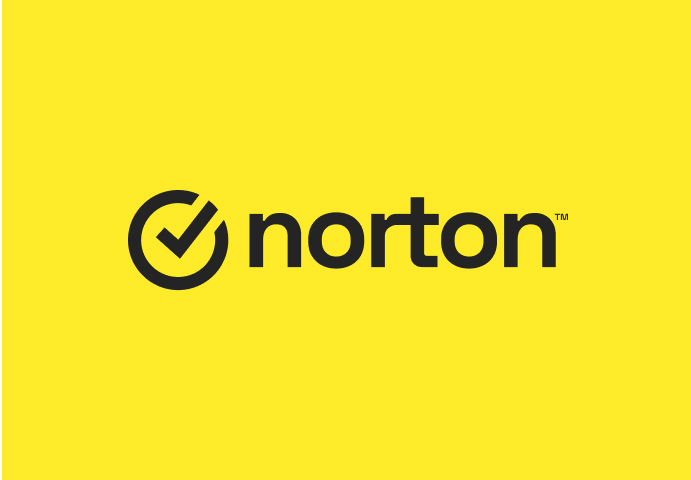 Norton-logo, keltainen.